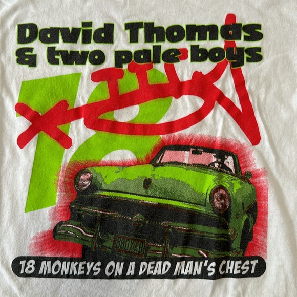 David Thomas and Two Pale Boys (Pere Ubu tie in) t-shirt - Picture 2 of 5